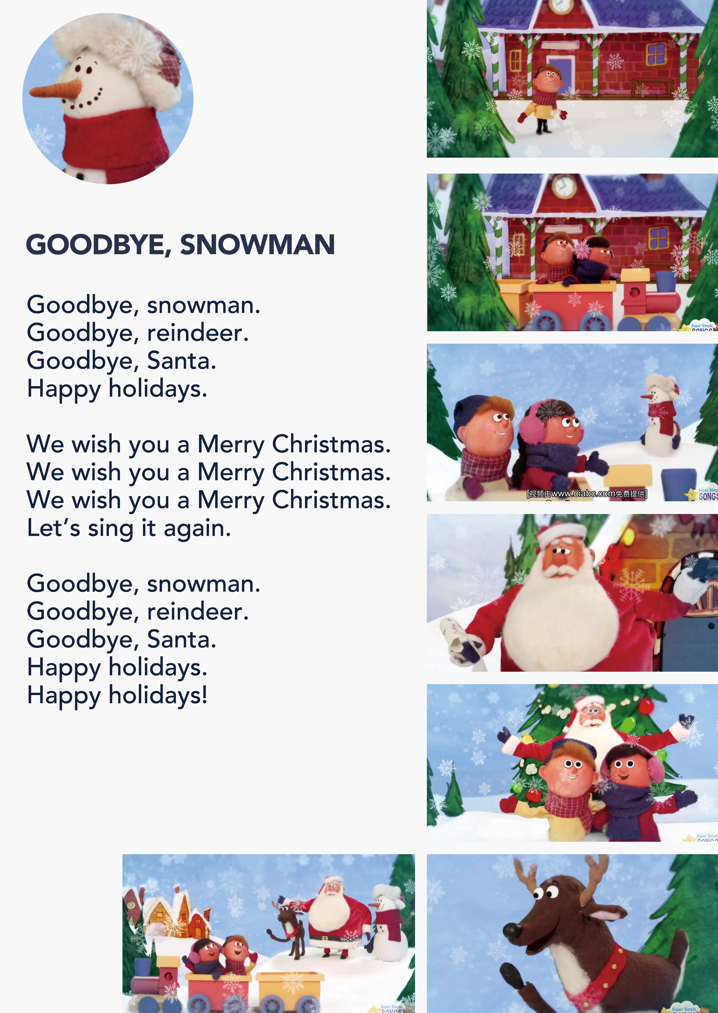 082 Goodbye, Snowman