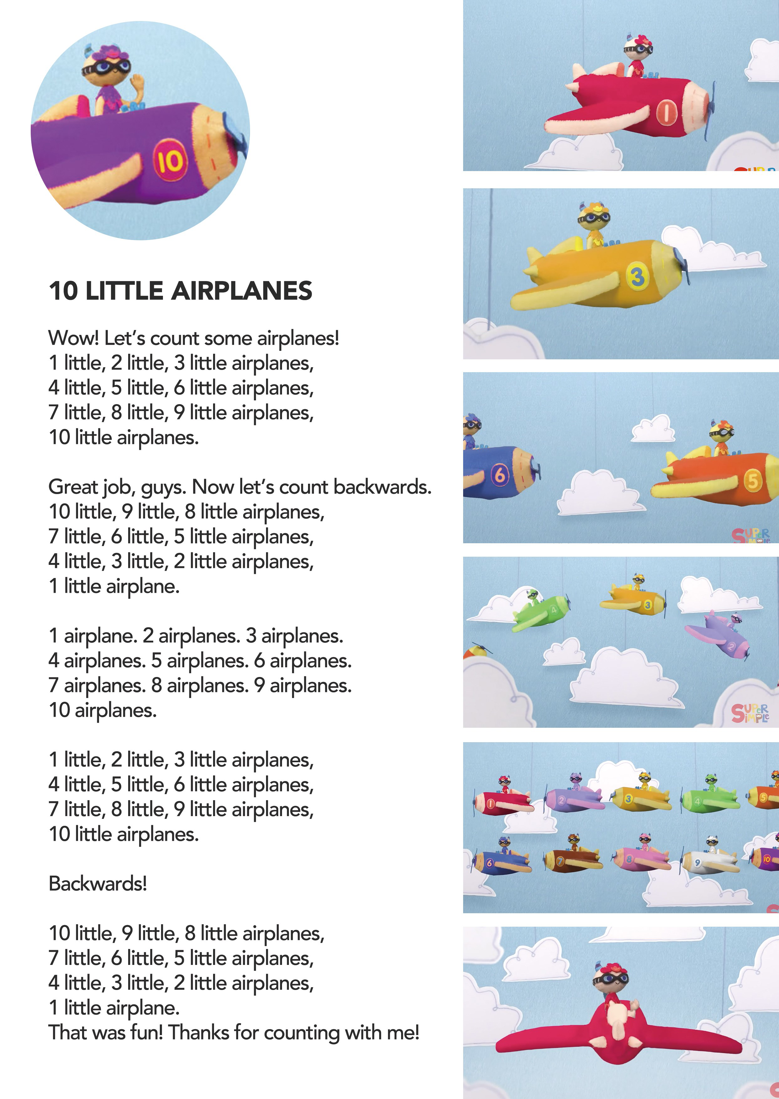 110 10 Little Airplanes