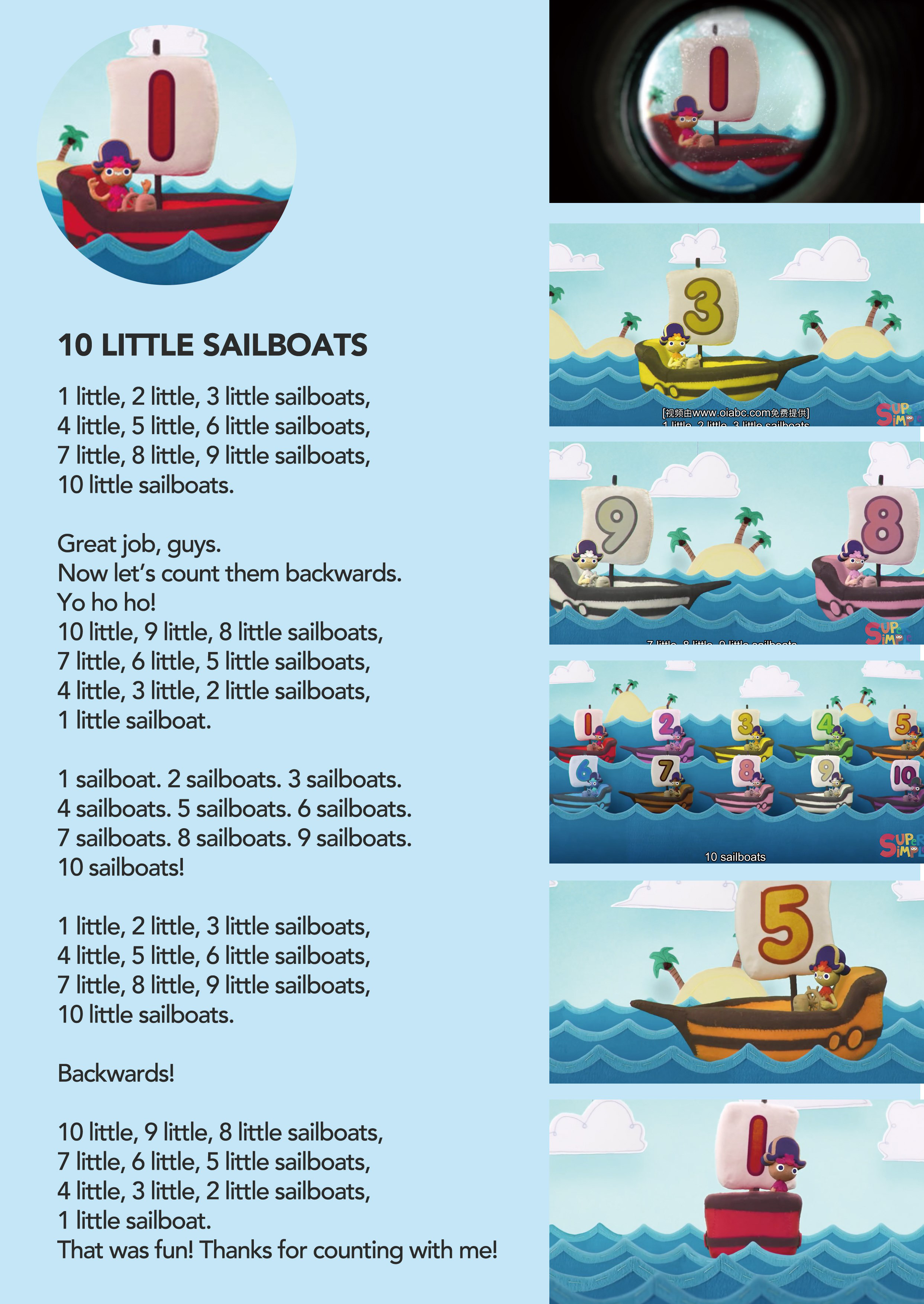 116 10 Little Sailboats